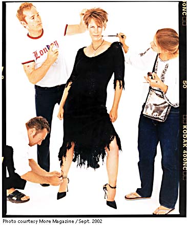 In a photoshoot for More Magazi...