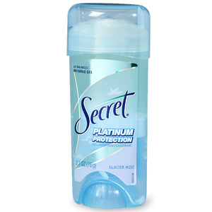 secret deodorant